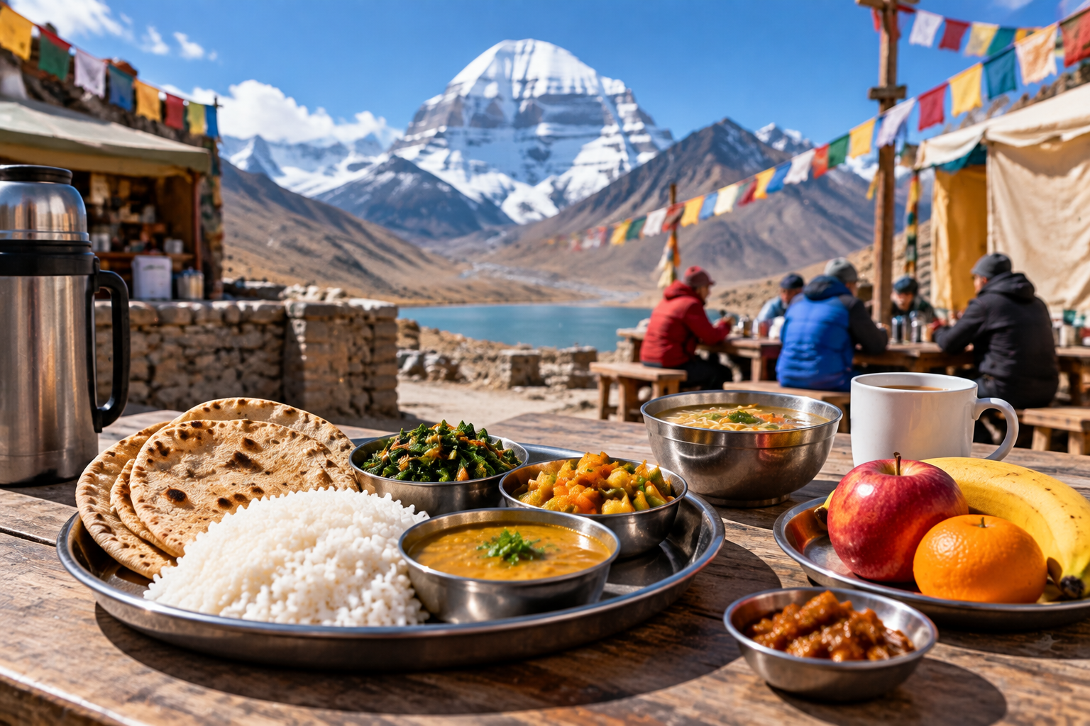 What Food Is Available During the Kailash Mansarovar Yatra?